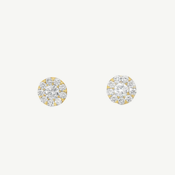 Diamond Cluster Studs