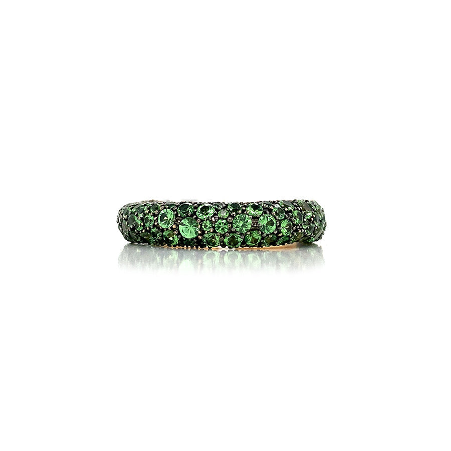 Kravit Jewelers 18k Rose Gold Tsavorite Ring