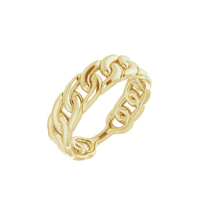 Kravit 14k Gold Link Ring