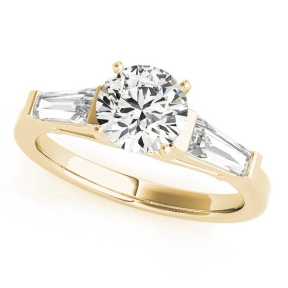 Kravit Signature Baguette Engagement Ring