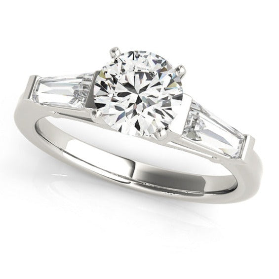 Kravit Signature Baguette Engagement Ring