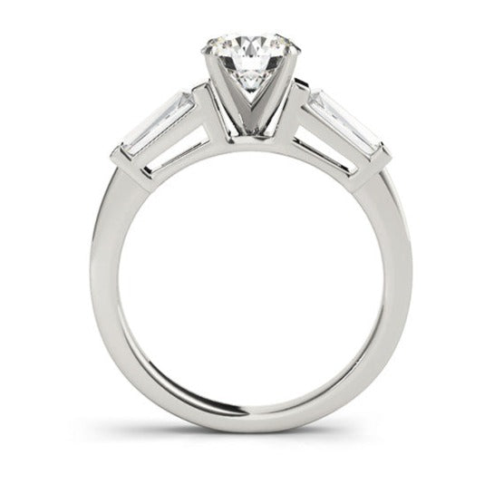 Kravit Signature Baguette Engagement Ring