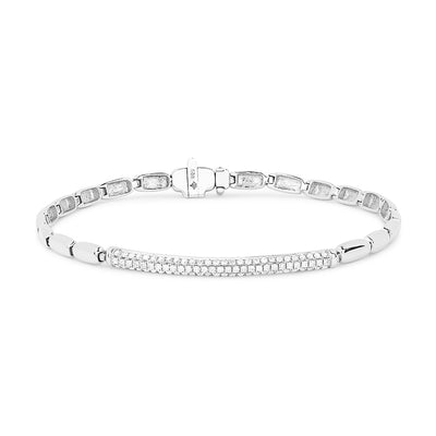 Madison L. 14k Diamond + Link Bracelet