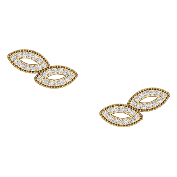 Kravit Jewelers 14k Gold Diamond Stud Earrings