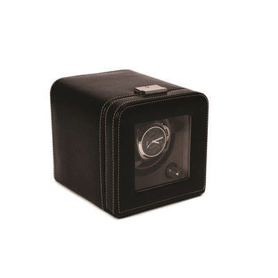 Kravit Black Leather Single Watch Winder