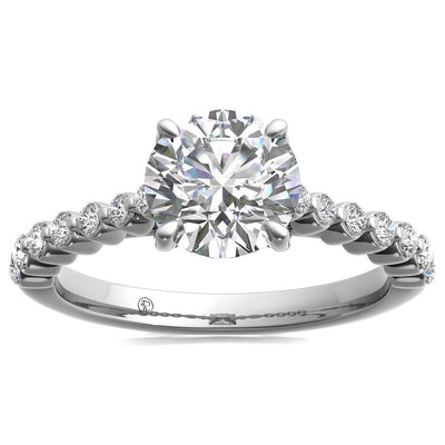 Ritani Floating Diamond Engagement Ring