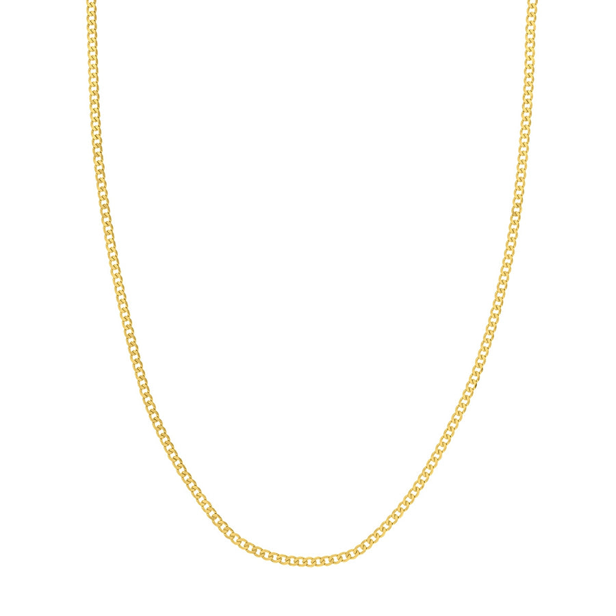 Kravit Jewelers 14k Gold Curb Link Necklace-24"