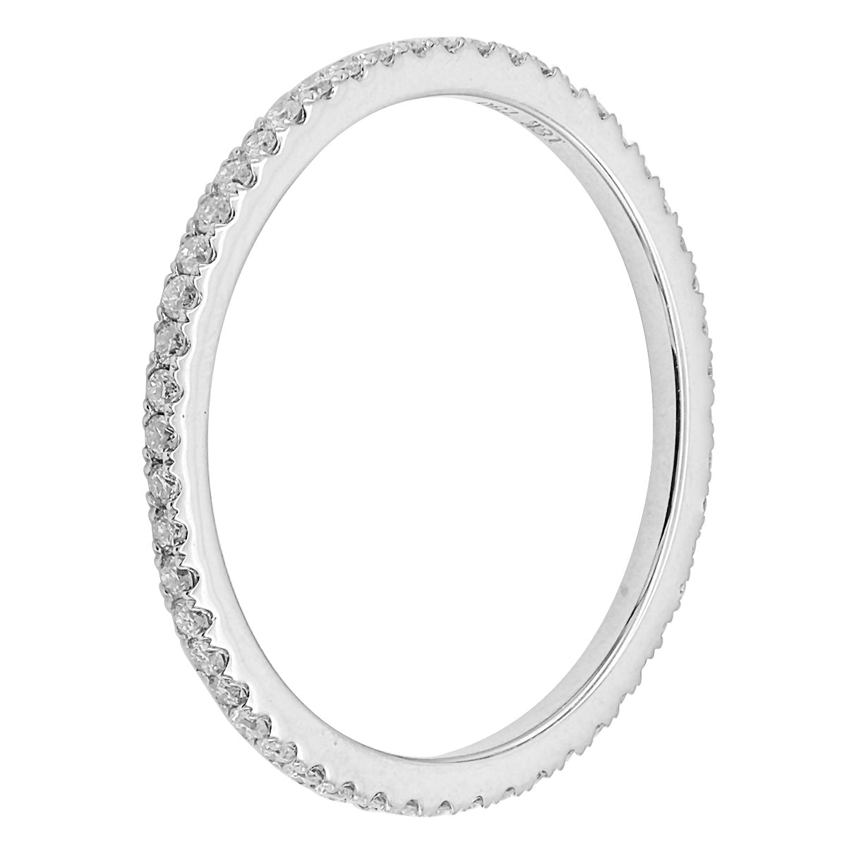 Kravit 18k White Gold Diamond Eternity Band-.30ctw