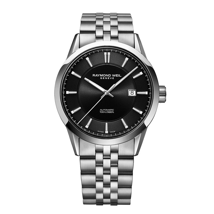 Raymond Weil Freelancer Men's 42mm Black Dial Automatic Watch