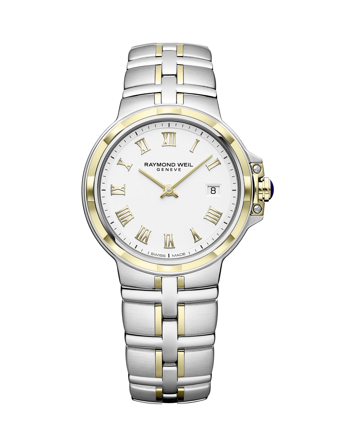 Raymond Weil Parsifal Womens 30mm Quartz Classic White Dial Bracelet Watch