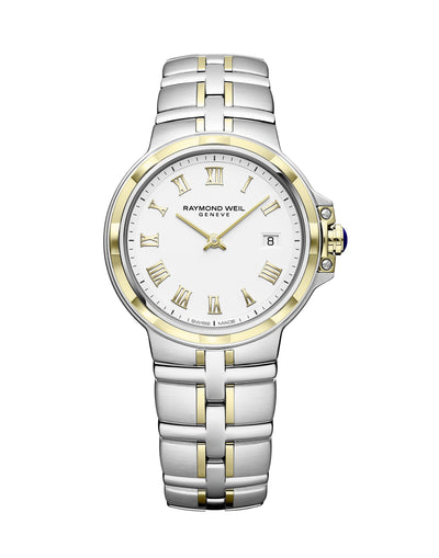 Raymond Weil Parsifal Womens 30mm Quartz Classic White Dial Bracelet Watch