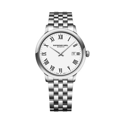 Raymond Weil Stainless Steel White Dial 39mm Watch
