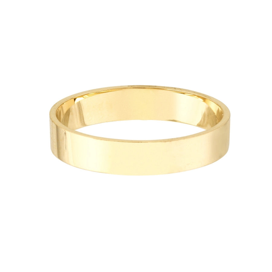 14k Yellow Gold High Polished Band-3.70mm