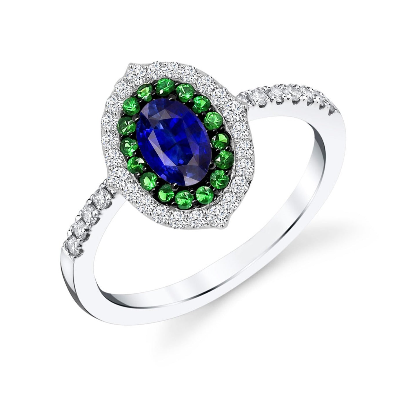 Vivaan 'Indigo' Sapphire  Ring