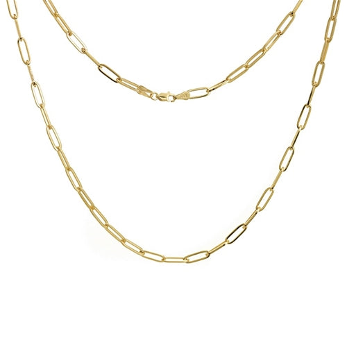 Kravit Jewelers 14k Gold Link Necklace-18"